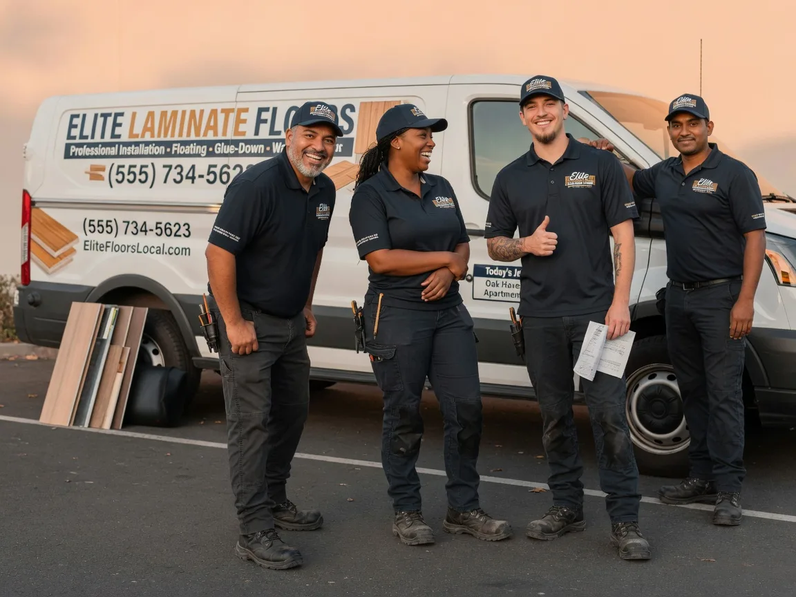Laminate flooring installation company in League City, TX